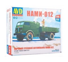 Сборная модель AVD Паровой грузовой автомобиль НАМИ-012, 1/43