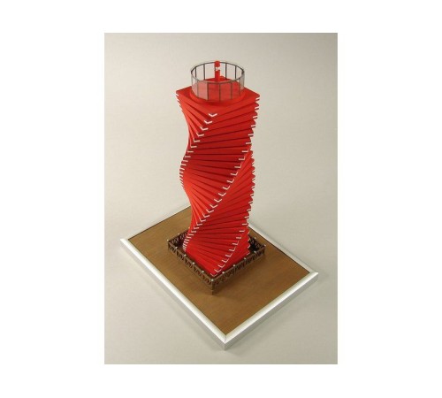 Сборная картонная модель Shipyard маяк Wando Hang Lighthouse (№68), 1/87