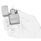 Подарочный набор ZIPPO: фляжка 89 мл и зажигалка, латунь/сталь, серебристый, в коробке с подвесом
