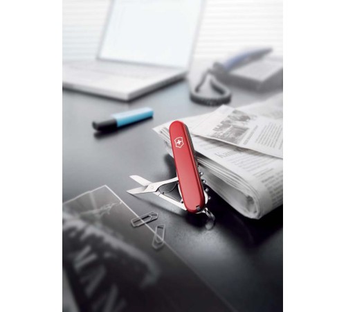 Нож перочинный VICTORINOX Compact, 91 мм, 15 функций, красный