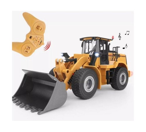 Радиоуправляемый фронтальный погрузчик HUI NA TOYS 2.4G 11CH 1/14 RTR