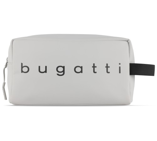 Несессер BUGATTI Rina, светло-серый, переработанный полиуретан, 26х12,5х14 см, 3 л