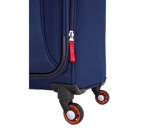 Чемодан WENGER AROSA, синий,  полиэстер 750x750D добби, 46 x 29 x 81 см, 75 л