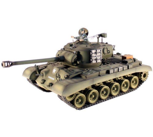 Р/У танк Taigen 1/16 M26 Pershing Snow leopard (США) PRO 2.4G RTR