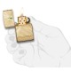 Зажигалка ZIPPO Armor™ с покрытием High Polish Brass, латунь/сталь, золотистая, 38x13x57 мм
