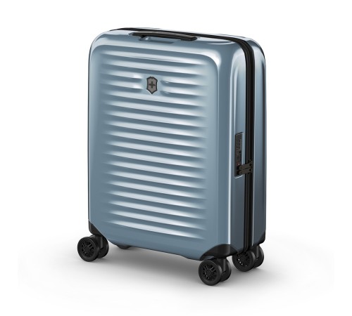 Чемодан VICTORINOX Airox, голубой, 100% поликарбонат Makrolon, 40x20x55 см, 33 л