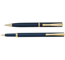 Набор Pierre Cardin PEN&PEN: ручка шариковая + роллер. Цвет - черный. Упаковка Е или E-1
