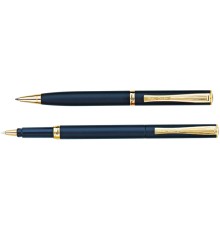 Набор Pierre Cardin PEN&PEN: ручка шариковая + роллер. Цвет - черный. Упаковка Е или E-1
