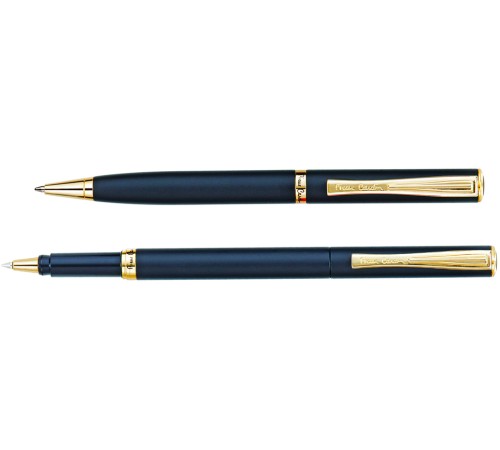 Набор Pierre Cardin PEN&PEN: ручка шариковая + роллер. Цвет - черный. Упаковка Е или E-1