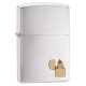 Зажигалка ZIPPO Classic с покрытием Brushed Chrome, латунь/сталь, серебристая, матовая, 38x13x57 мм