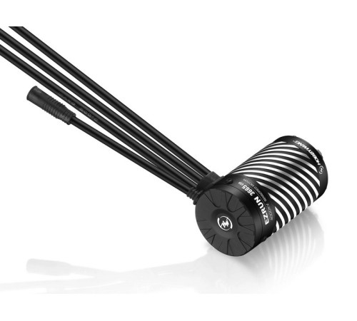 Бесколлекторный мотор Hobbywing EZRUN-3665SD-4000KV-BLACK-G3 (5.00/16.5мм, 1/10) бессенсорный