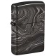 Зажигалка ZIPPO Marble Pattern с покрытием High Polish Black, латунь/сталь, чёрная, 38x13x57 мм