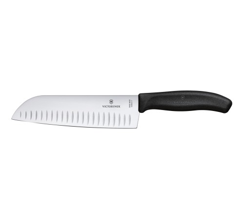 Набор из 11 кухонных ножей VICTORINOX, чёрная рукоять, в подставке из бука высотой 35,5 см