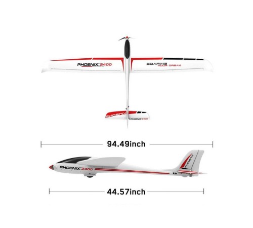 Радиоуправляемый планер Volantex RC Phoenix 2400мм Brushless PNP