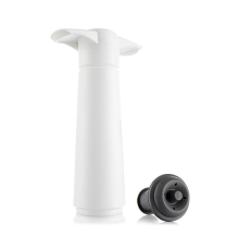 Вакуумный насос для вина Vacu Vin Wine Saver White + пробка