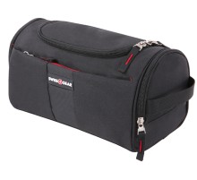 Несессер SWISSGEAR, чёрный, полиэстер, 28х16х16 см