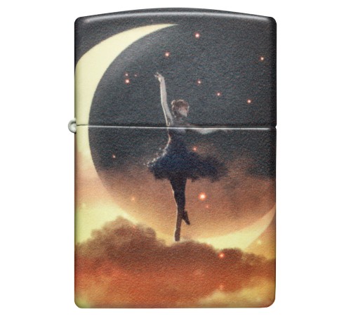 Зажигалка ZIPPO Mythological с покрытием Glow In The Dark Green, латунь/сталь, черная, 38x13x57 мм