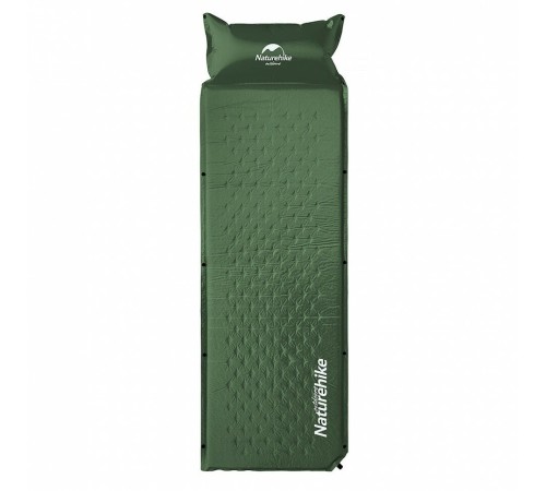 Коврик для сна Naturehike NH15Q002-D с подушкой хаки, 6927595705124