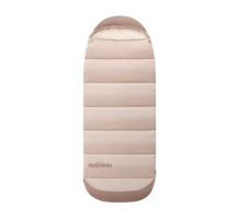 Мешок спальный Naturehike  NH21MSD11 коричневый,  молния слева, 6927595788295L