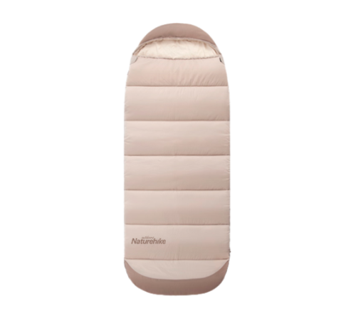 Мешок спальный Naturehike  NH21MSD11 коричневый,  молния слева, 6927595788295L