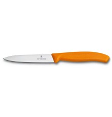 Нож для овощей VICTORINOX SwissClassic, 10 см, оранжевый