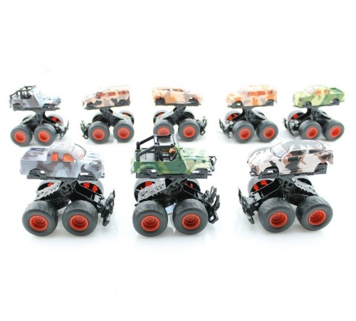 Машина инерционная KLX500-114 Raptor SUV Military 4WD (в асс., 8 шт./кор.)