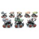Машина инерционная KLX500-114 Raptor SUV Military 4WD (в асс., 8 шт./кор.)