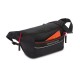 Сумка на пояс SWISSGEAR, черная, полиэстер с плетением рип-стоп, 38 x 5 x 15 см