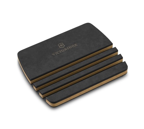 Подставка для разделочных досок VICTORINOX, 127x102 мм, бумажный композитный материал, чёрная