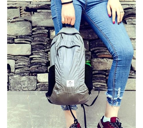 Рюкзак компактный Naturehike 18L NH17A012-B Ultra-Light серый
