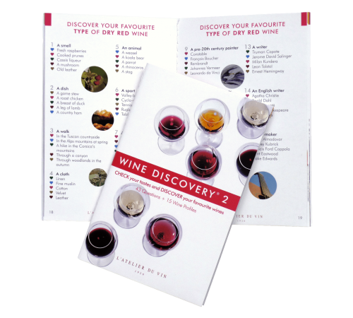 Буклет L'Atelier du Vin Wine discovery 2