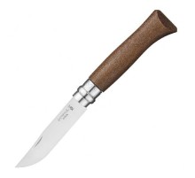 Нож Opinel №8, нержавеющая сталь, ореховая рукоять, 000648