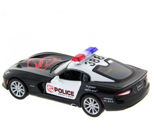 Машина Kinsmart 1:40 SRT Viper Police в асс. инерция (1/12шт.) б/к