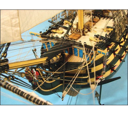 Сборная картонная модель Shipyard линкор HMS Victory (№67), 1/96