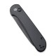 Складной нож CIVIVI Button Lock Elementum 14C28N Steel Black Stonewashed Handle G10 Black