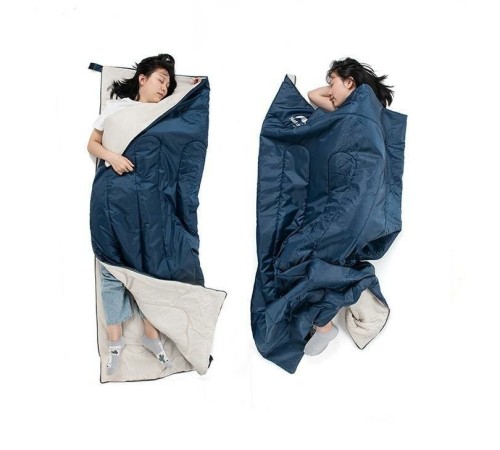 Мешок спальный конверта Naturehike  H150 NH19S015-D модернизированный хлопковый хаки, 6927595737637