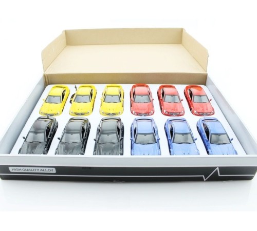 Машина 1:32 Mercedes-Benz С 63 AMG свет, звук, инерция 15см (1/12шт.) б/к
