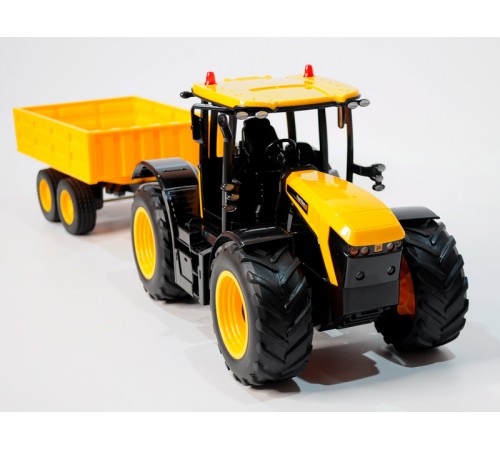 Радиоуправляемый фермерский трактор с прицепом Double Eagle JCB Fastrac 4220 1/16 2.4G RTR