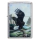 Зажигалка ZIPPO Linda Picken с покрытием Street Chrome, латунь/сталь, серебристая, 38x13x57 мм
