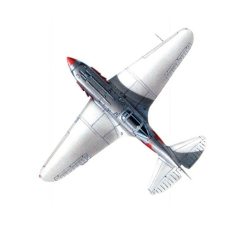 Сборная модель ZVEZDA Советский истребитель МиГ-3, 1/72