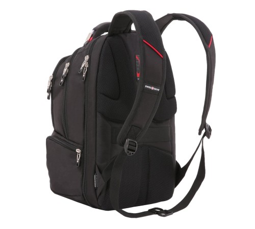 Рюкзак SWISSGEAR, 15'', черный, полиэстер 900D, 32х24х46, 34 л