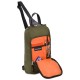 Рюкзак SWISSGEAR с одним плечевым ремнем, зеленый/оранжевый, полиэстер рип-стоп, 18 x 5 x 33 см, 4 л