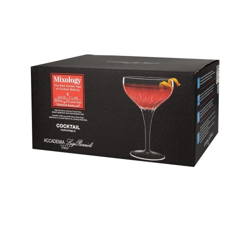 Бокалы для коктейлей Luigi Bormioli Mixology Cocktail 6 шт.