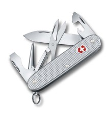 Нож перочинный VICTORINOX Pioneer X, 93 мм, 9 функций, алюминиевая рукоять, серебристый