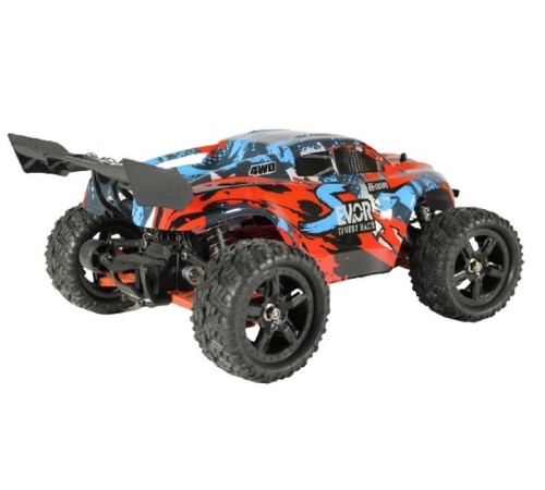 Радиоуправляемая трагги Remo Hobby S EVO-R UPGRADE V2.0 (красный) 4WD 2.4G 1/16 RTR
