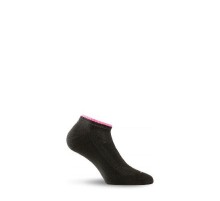 Носки Lasting ARA 903 cotton+nylon, черный с розовой полоской, размер M (ARA903M)