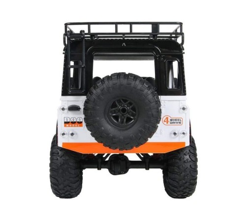 Радиоуправляемая машина MN MODEL английский внедорожник Defender  D90 (белый) 4WD 2.4G 1/12 RTR