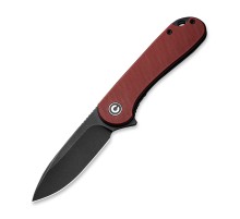 Складной нож CIVIVI Elementum D2 Steel Black Stonewashed Handle G10 Black