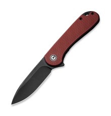 Складной нож CIVIVI Elementum D2 Steel Black Stonewashed Handle G10 Black