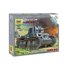 Сборная модель ZVEZDA Немецкий лёгкий танк Т-38, 1/100